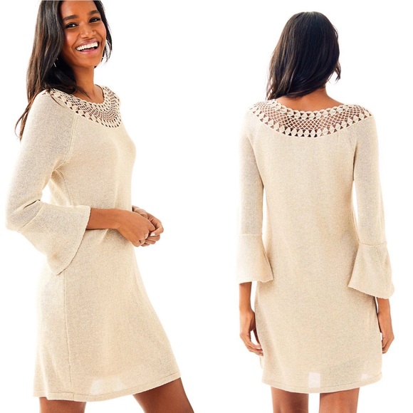 Lilly Pulitzer Dresses & Skirts - UPDATE !!! Please read update !!! LILLY PULITZER Carino Knit Sweater Dress Large